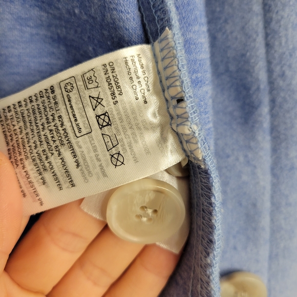 H&M Baby Blue Shacket - Picture 6 of 6
